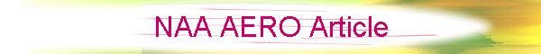 NAA AERO Article